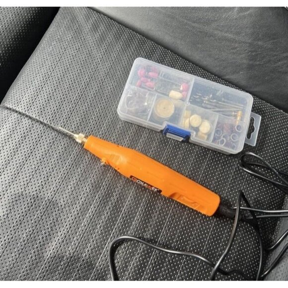 New Corded Rotary Tool Kit for Crafts, Mini Power Tool with Cord, 105pcs Accesso - Picture 2 of 2